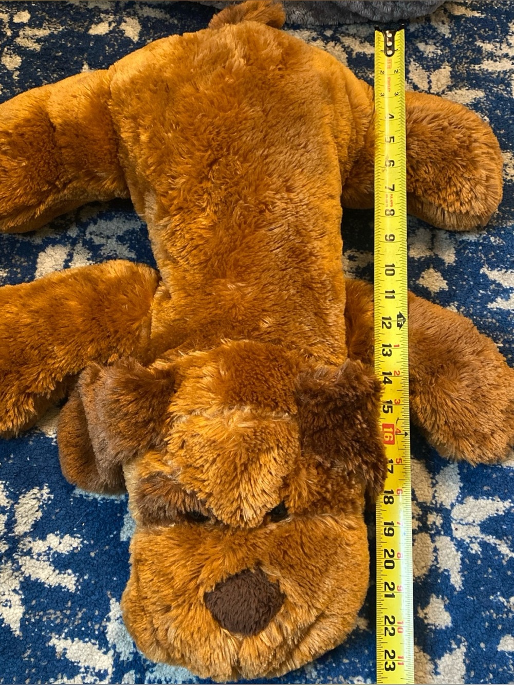 So SOFT Dan Dee Collector’s Choice 25” Brown Hound Dog Floppy Ears Plush Puppy